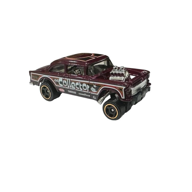 Miniatura Hot Wheels -'55 Chevy Bel Air Gasser - HTD02 - Carrinho
